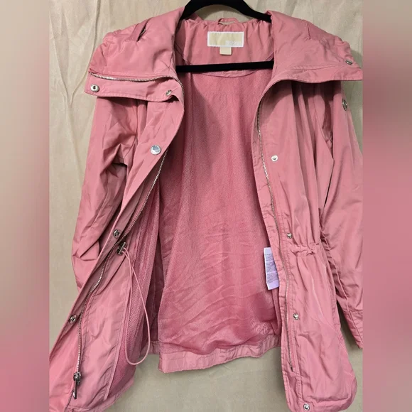 Michael Kors Pink Utility Jacket - Picture 3 of 8